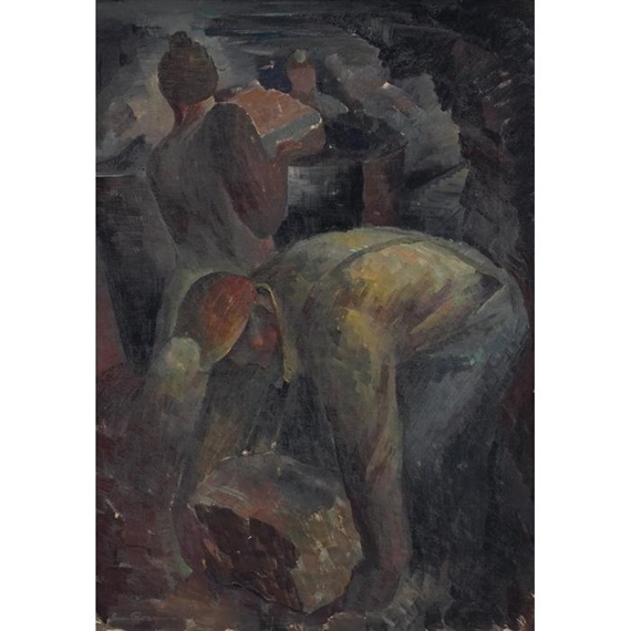 Coal Miners by Iver Rose, circa 1940