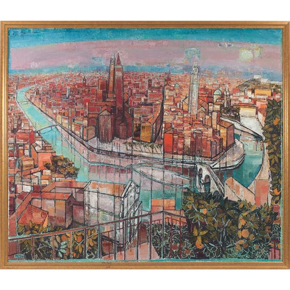 The View of Verona by Édouard-Georges Mac-Avoy, 1965-1966