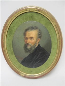 Portrait of a bearded Gentleman - L. Dumiri