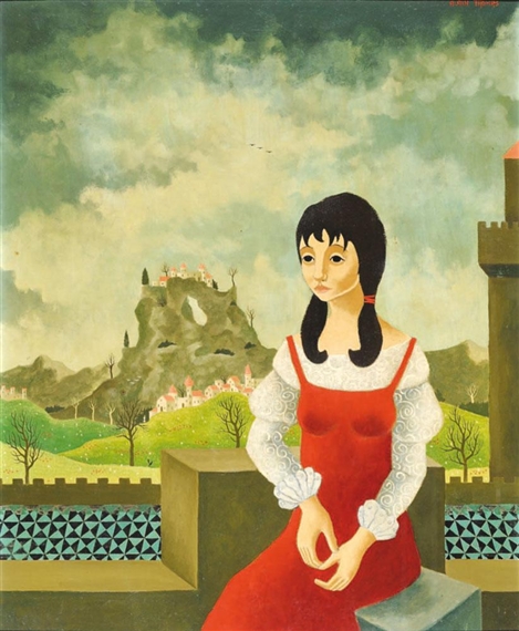 Bodil sur les remparts by Alain Thomas