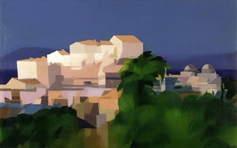 Paysage erg - Alfred Defossez