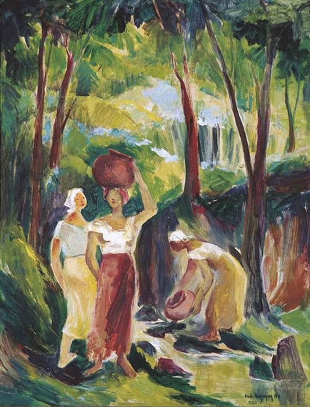 The Water Carriers by Anita Magsaysay-Ho, 1950