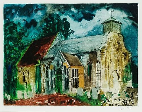Bridgeham Church by John Piper, 1989