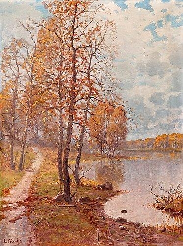 Shore View in Autumn