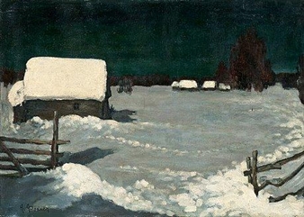 Winter Landscape - Nikolai Fokin