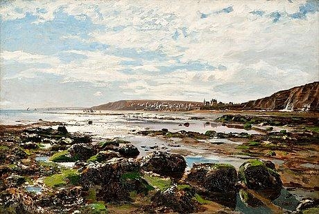 View of Normandy by Eduard Spoerer, 1880