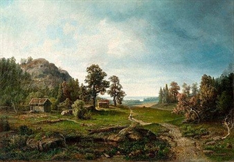 Summer Landscape - Gustaf Kinmansson