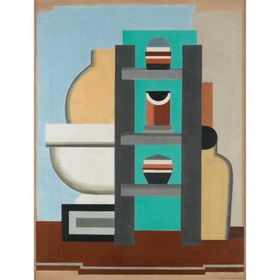 COMPOSITION ABSTRAITE by Marcelle Cahn, 1925-1926