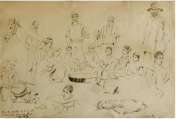 Día de paella en la huerta de Valencia