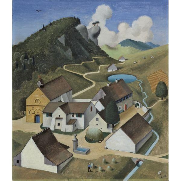 Abbey Schontal by Niklaus Stoecklin, 1927