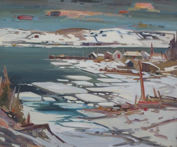 PRINTEMPS RIVIERE-QUELLE by Louis Tremblay