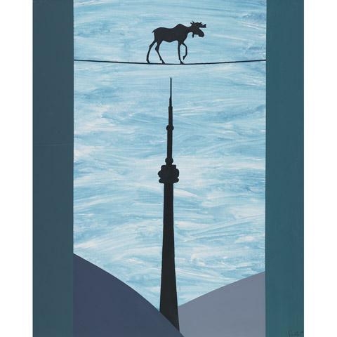 TOUR DE FORCE by Charles Pachter, 2008