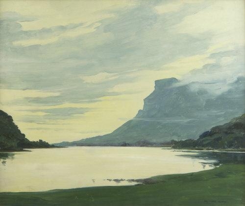 Lake Landscape, Co. Wicklow by Desmond Kenny