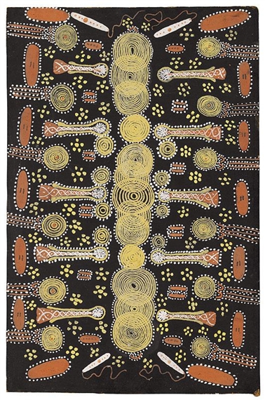 MEN'S DREAMING by Tim Leura Tjapaltjarri
