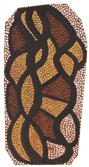 WATER DREAMING by Old Walter Tjampitjinpa, 1972