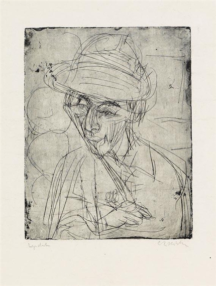 Junger Hirt mit Pfeife by Ernst Ludwig Kirchner, 1920