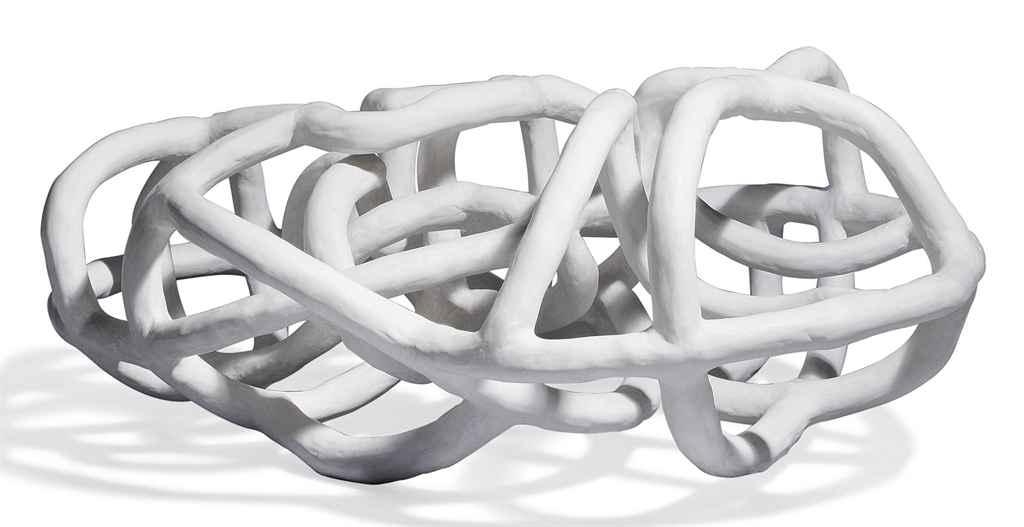 Artwork by Ben Mayman, Tangerine Monkey, Made of plaster