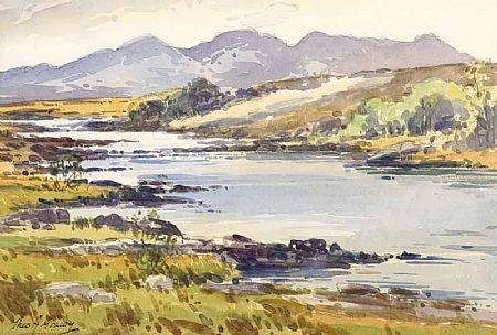 LACKAGH RIVER DONEGAL by Theodore James Gracey