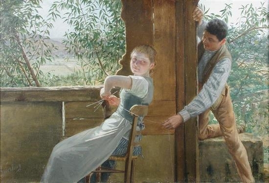 Flirtation by Antoine Vierling