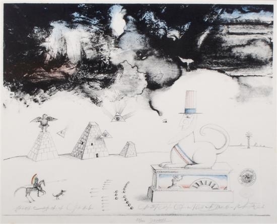 13 Colonies by Saul Steinberg, 1971