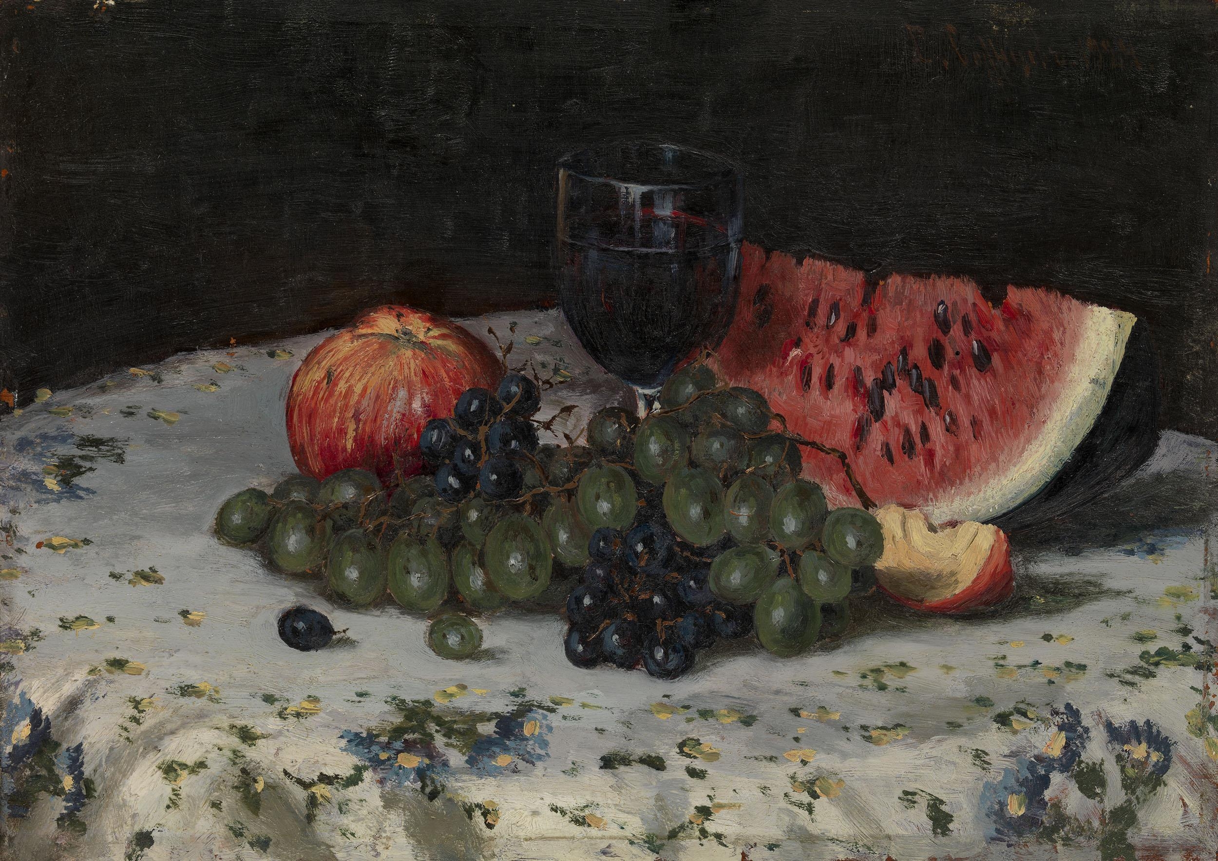 Artwork by Sergei Solntsev, Still Life, Made of Oil on panel