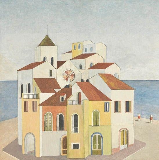 Città by Jared French, circa 1960s