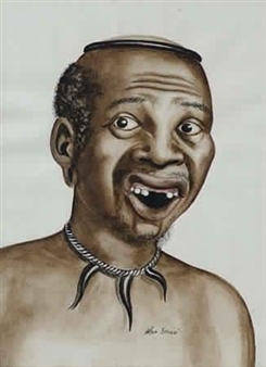 Zulu Mdala with Isicoco - Arthur Buthelezi