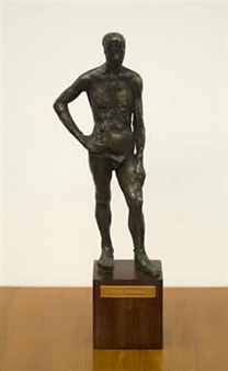 Standing Male Nude - Johann Moolman