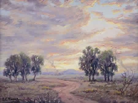 Sunset Far East Rand by Edward Charles Moore