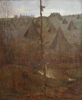 HAY STOOKS - Benjamin Houghton