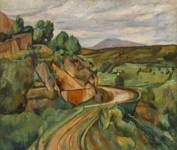 LA ROUTE DE VENCK by Simon Mondzain, 1923