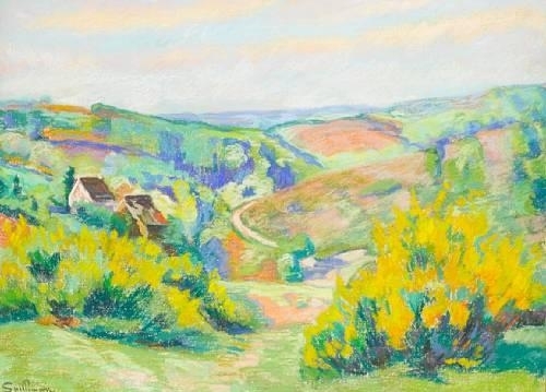 Le Pont Charraud, Creuse by Armand Guillaumin, circa 1916