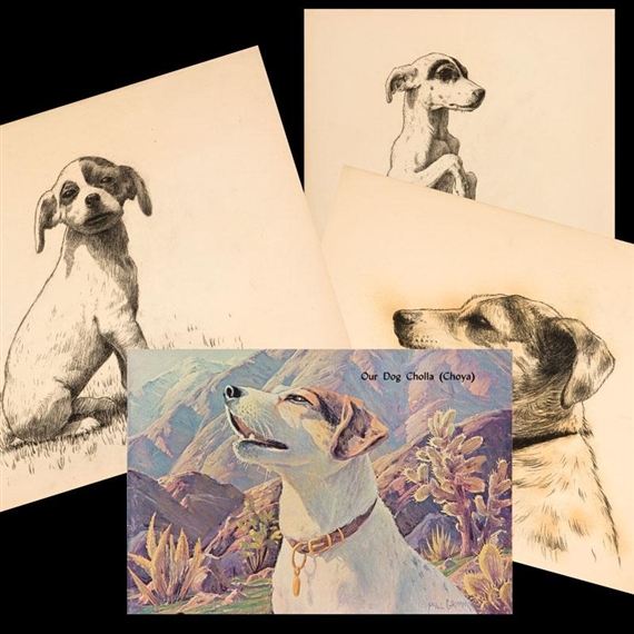 Twenty one works: Our Dog Cholla by Paul Grimm