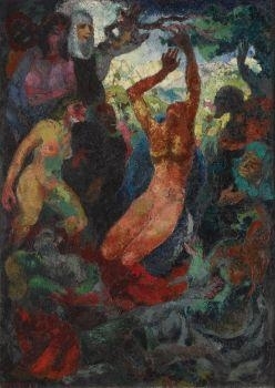 The Temptation of St. Anthony by Otto Meister, 1921