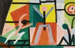 Composition by Johannes Itten, 1949