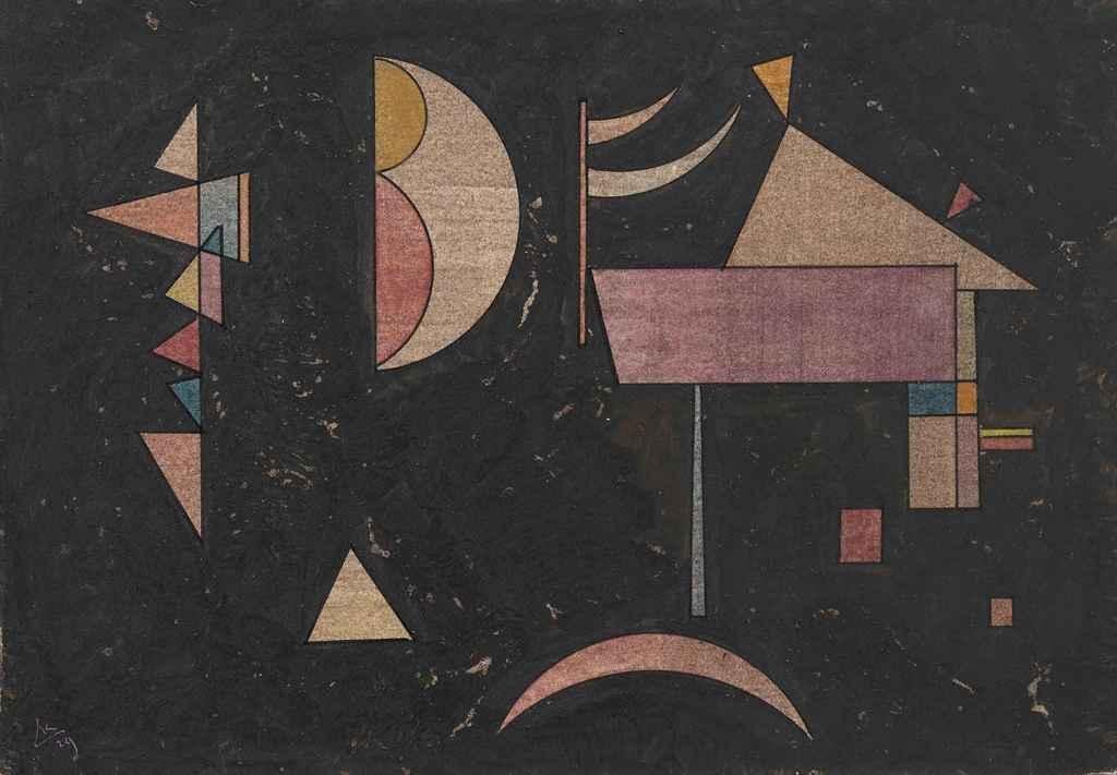 Durch by Wassily Kandinsky, 1929