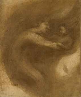 Maternité by Eugène Carrière, circa 1900