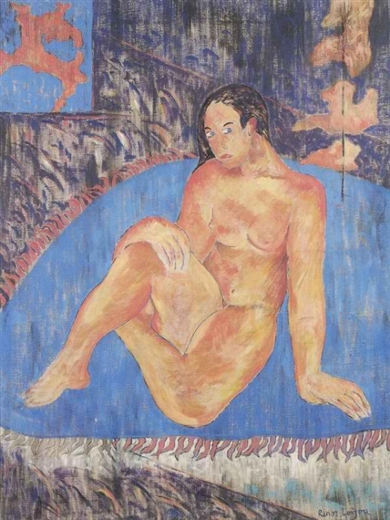 Homage to Gauguin by Renos Loizou