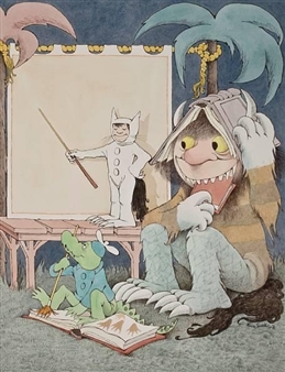 1990 International Board on Books for Young People (IBBY) poster - Maurice Sendak