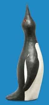 Young penguin by Guy Taplin, 2000