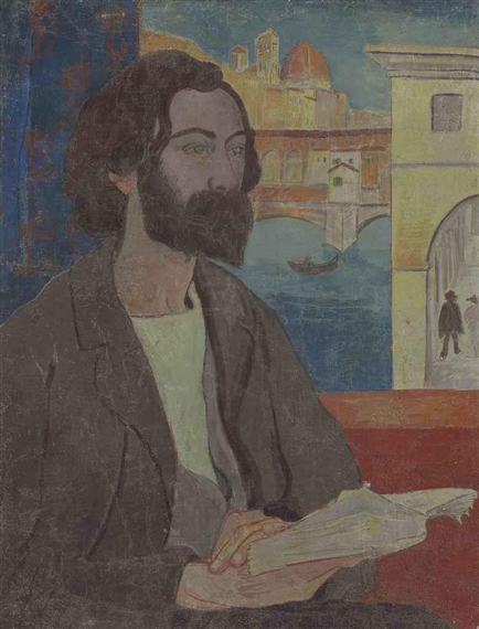 Portrait d'Émile Bernard à Florence by Paul Sérusier, 1893