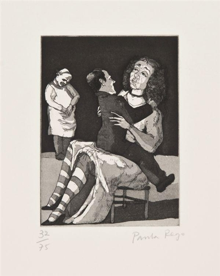 Paula Rego | The Baker's Wife I (1989) | MutualArt