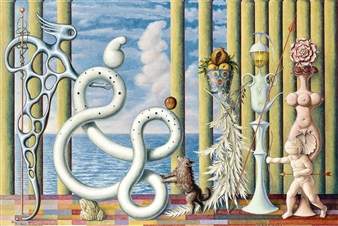 A Selection of Paintings from the Last Decade of Work by Guillermo Pérez Villalta at CAC Malaga