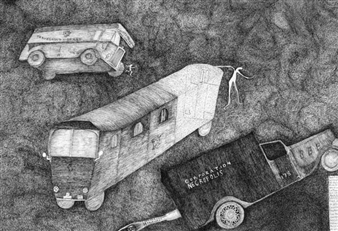 Nick Blinko: The Visions of Pope Adrian 37th - Pallant House Gallery