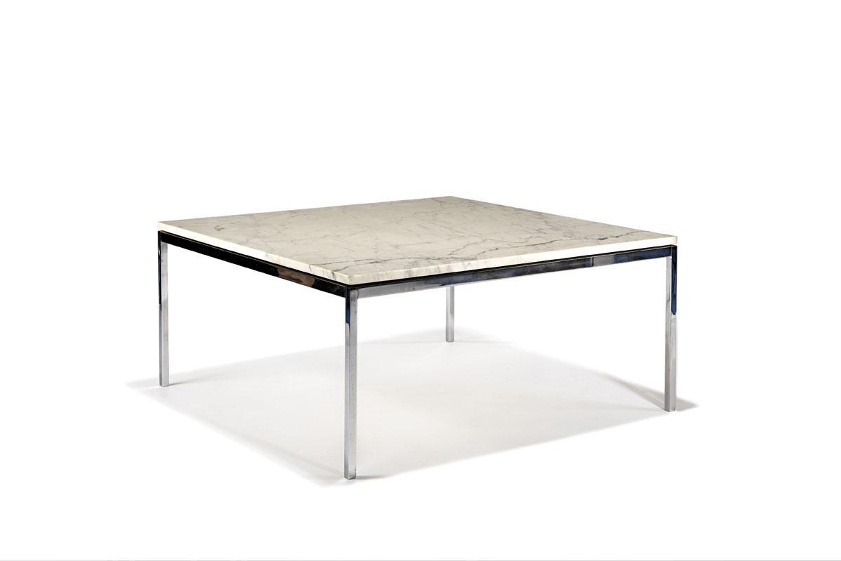 Florence Knoll Bassett Square coffee table (1954) MutualArt