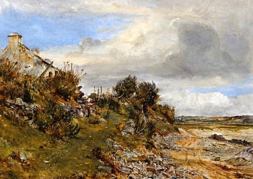 'Cottage on the Seashore' by William Joseph Julius Caesar Bond