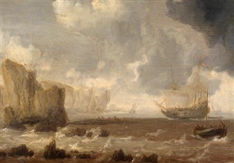 A Dutch Battleship - Bonaventura Peeters I