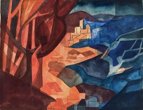 Le Village by Gabriel Robin