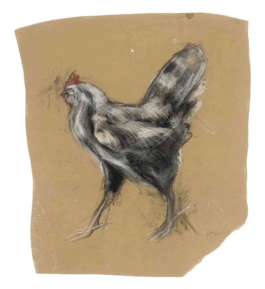 Cockerel by Nicola Hicks, 1993