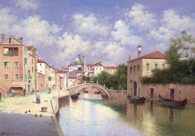Venice Canal by Vasily Nicholayevich Gribennikov, 2008